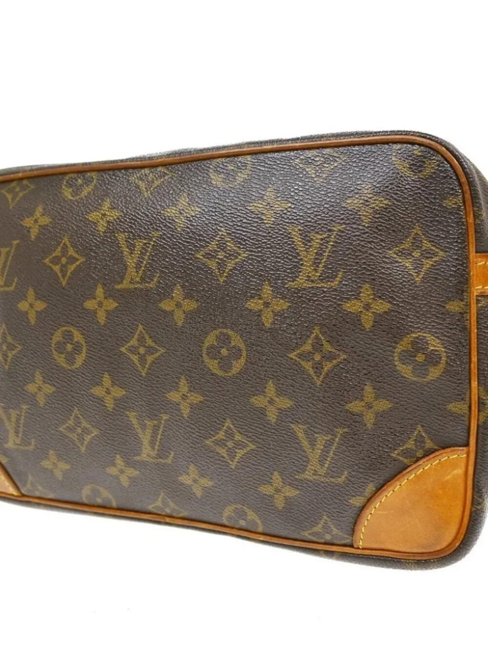 LOUIS VUITTON COMPIEGNE 28 CLUCTH HANDBAG MONOGRAM
